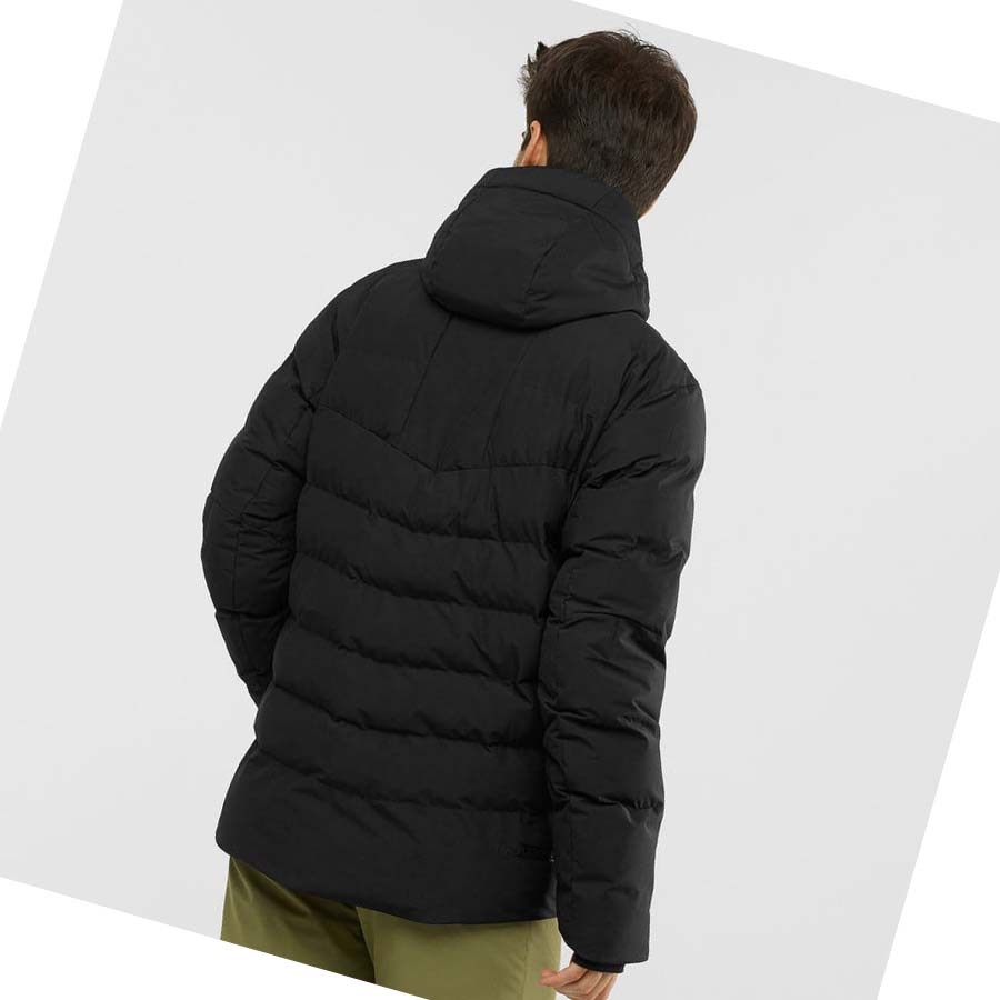 Chaquetas De Esquí Salomon SNOWSHELTER Hombre Negros | MX 3339PJJ